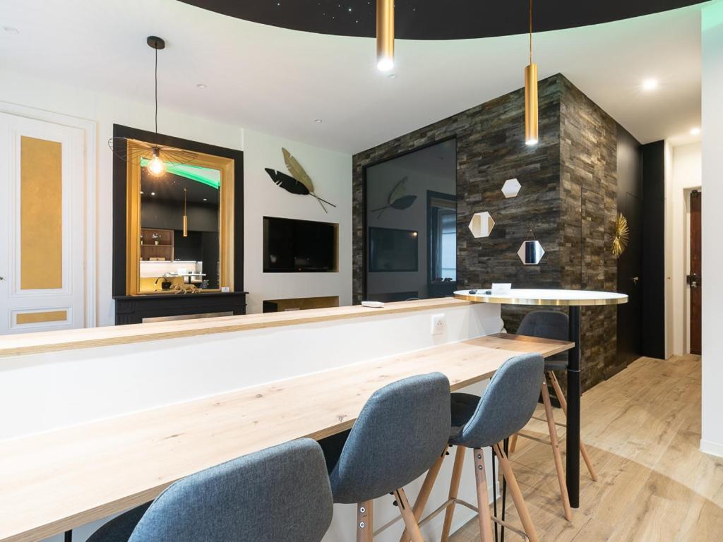 Appartement Chic Proche Bellecour Avec Parking 리옹 외부 사진